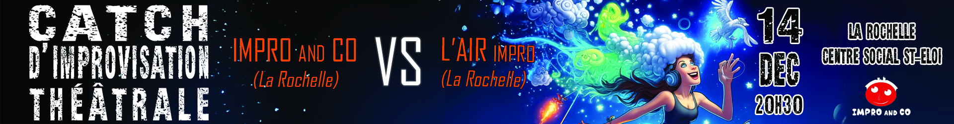 Catch d’Improvisation Impro and Co VS L’AIR